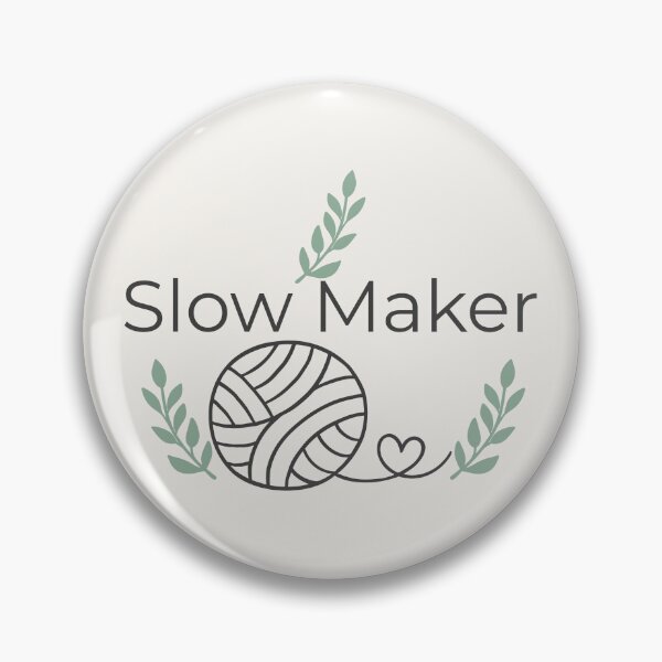 Item preview, Slow Maker cosy crochet & yarn craft design designed and sold by SipAndStitchCo.