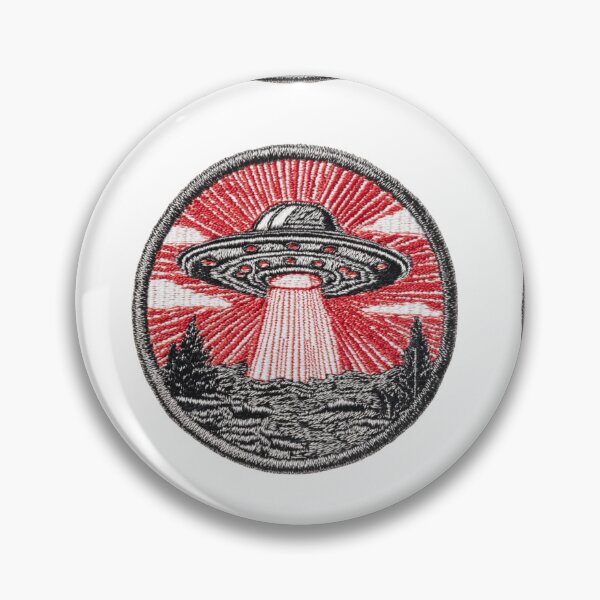 Item preview,  Ufo patch merit badge designed and sold by MendaciousMina.