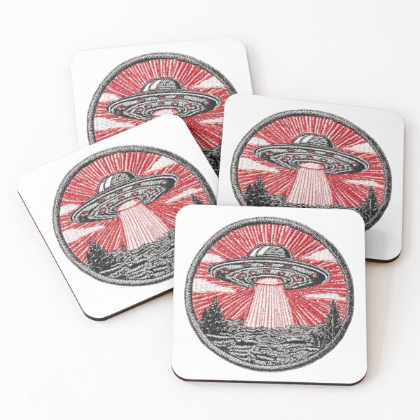 Item preview,  Ufo patch merit badge designed and sold by MendaciousMina.
