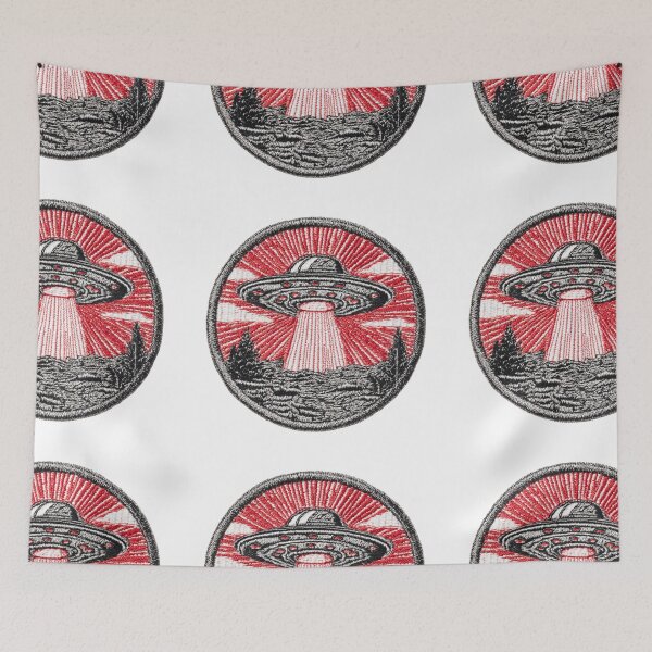 Item preview,  Ufo patch merit badge designed and sold by MendaciousMina.