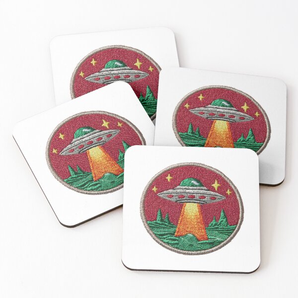 Item preview,  Ufo patch merit badge designed and sold by MendaciousMina.