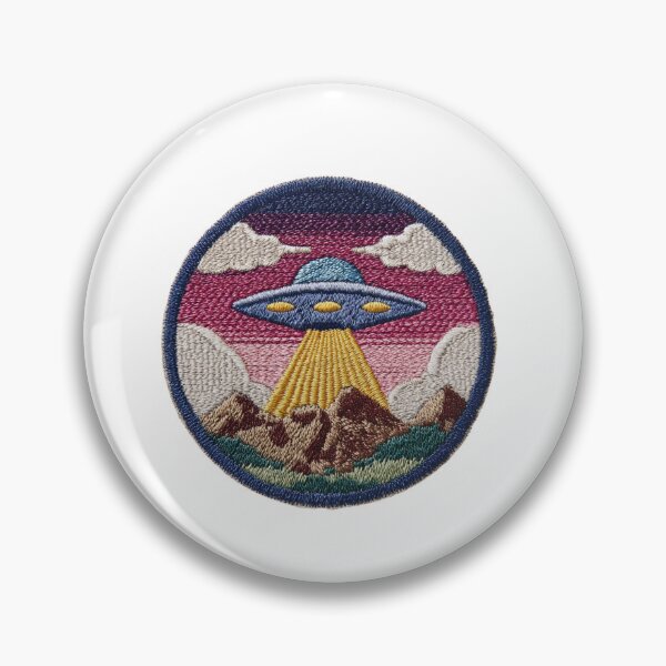 Item preview,  Ufo patch merit badge designed and sold by MendaciousMina.