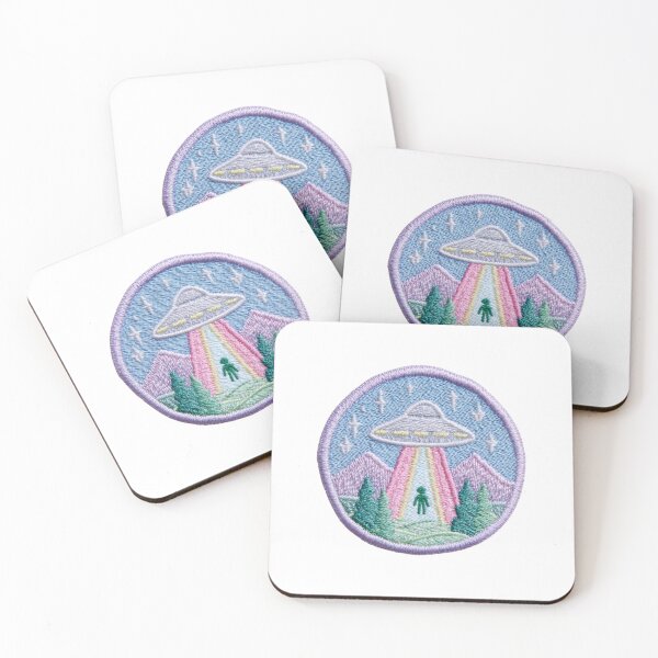 Item preview,  Pastel Ufo patch merit badge designed and sold by MendaciousMina.