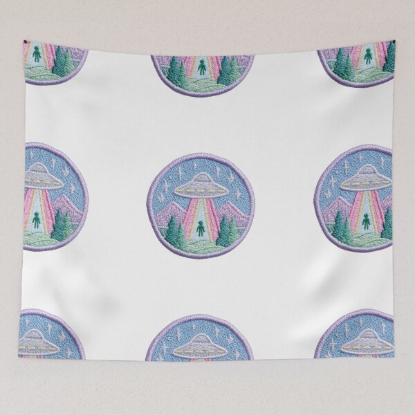 Item preview,  Pastel Ufo patch merit badge designed and sold by MendaciousMina.