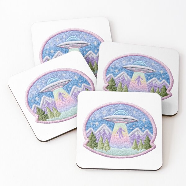 Item preview,  Pastel Ufo patch merit badge designed and sold by MendaciousMina.