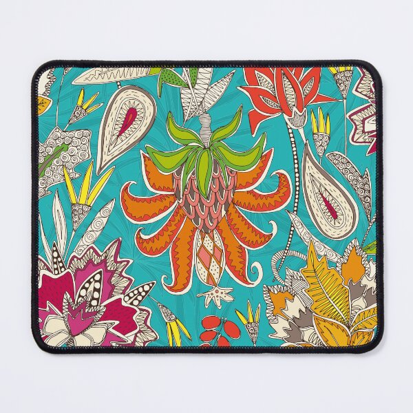 Item preview, chintz pop turquoise designed and sold by scrummy.