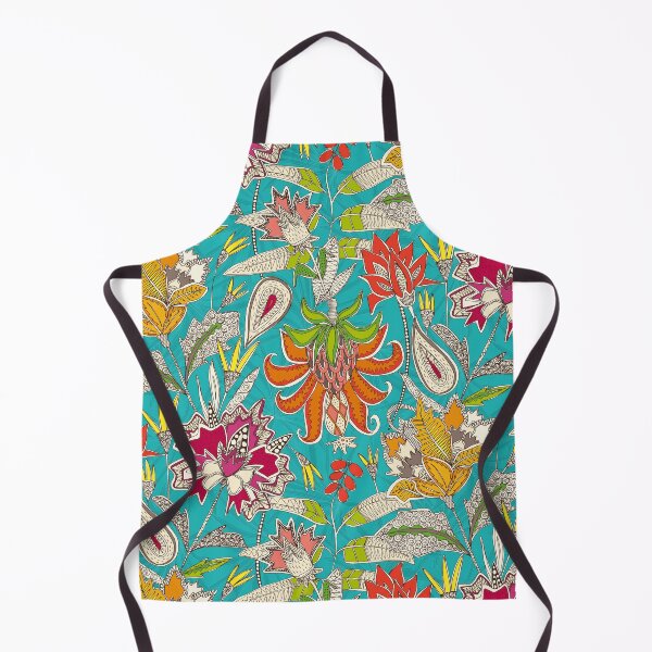 Item preview, chintz pop turquoise designed and sold by scrummy.