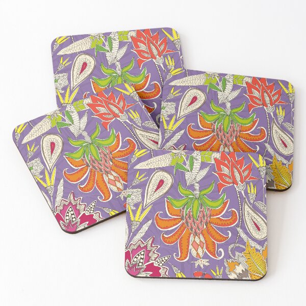 Item preview, chintz pop violet designed and sold by scrummy.