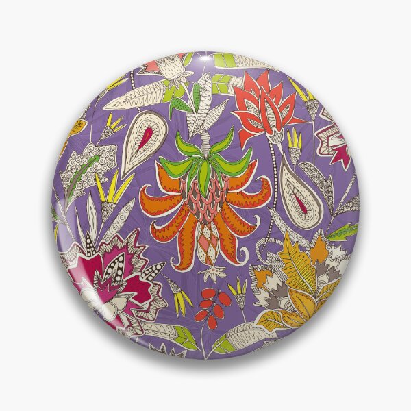 Item preview, chintz pop violet designed and sold by scrummy.