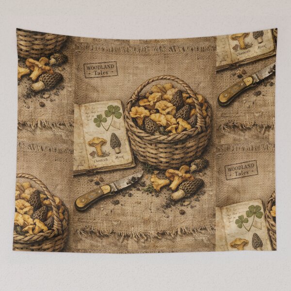 Item preview, The Forager’s Haul - Mushroomcore designed and sold by bapupa.