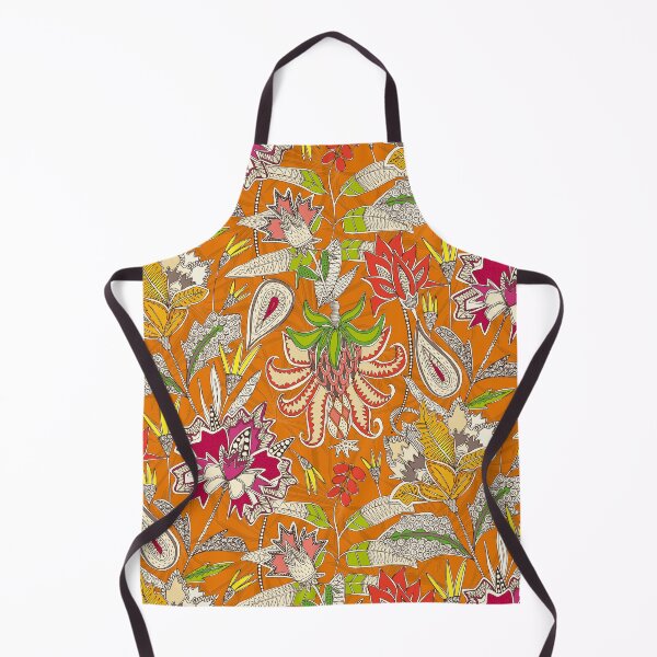 Item preview, chintz pop orange designed and sold by scrummy.