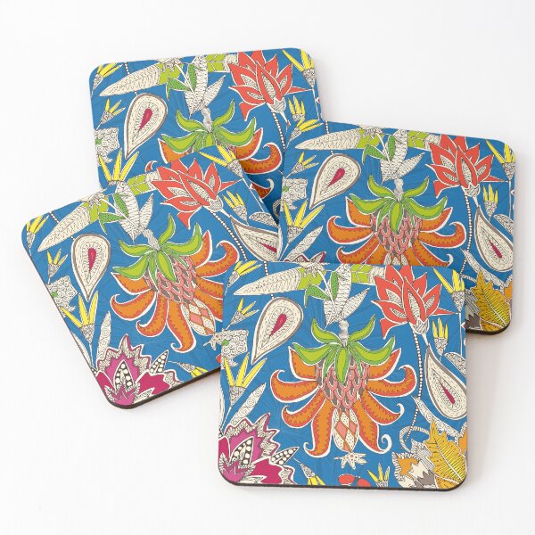 Item preview, chintz pop blue designed and sold by scrummy.
