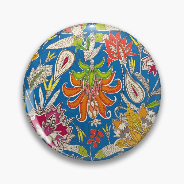 Item preview, chintz pop blue designed and sold by scrummy.
