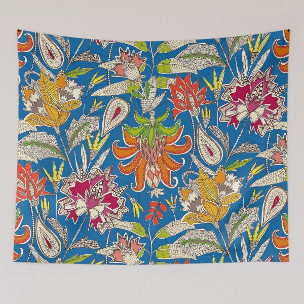 Item preview, chintz pop blue designed and sold by scrummy.