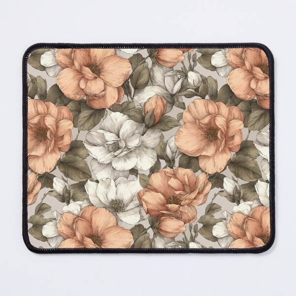 Item preview, Minimalistic Gardenias Floral  - Flower Bouquet Pattern  - Valentine'S Day Gifts designed and sold by RoyalStarsPatts.