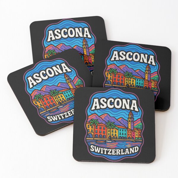 Item preview, Ascona Switzerland Trippy Art designed and sold by TomFrontierArt.