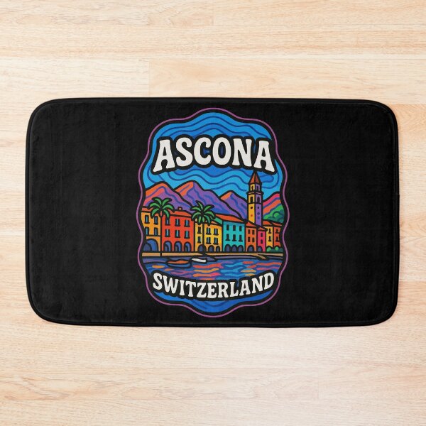 Item preview, Ascona Switzerland Trippy Art designed and sold by TomFrontierArt.