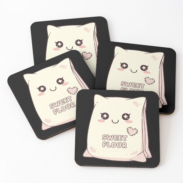 Item preview, Sweet Flour Bag Kawaii designed and sold by BRU Design.