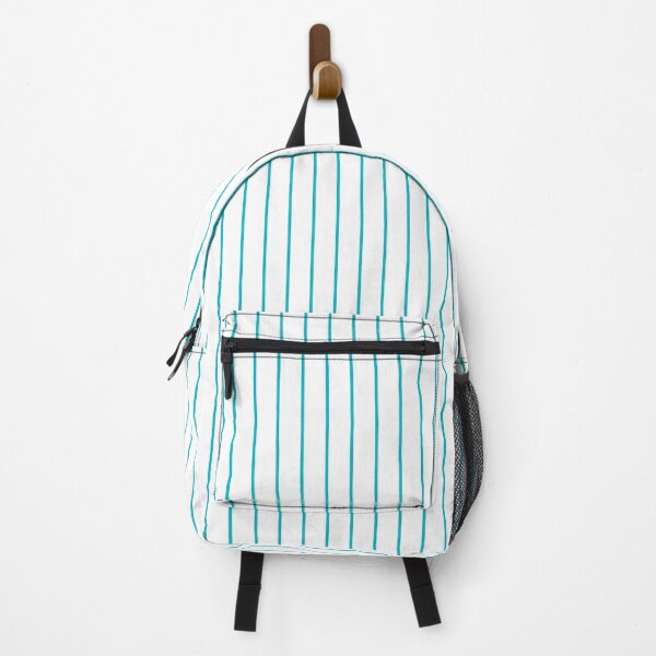Item preview, Pinstriped White And Cyan Pattern designed and sold by pattern-archive.