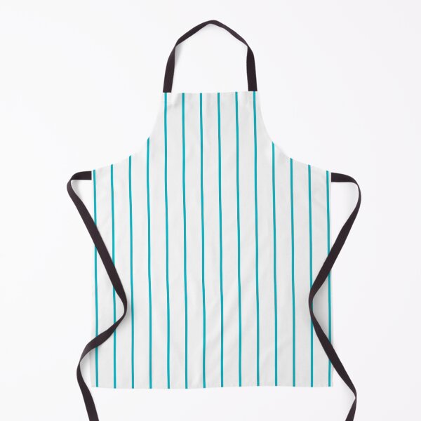 Item preview, Pinstriped White And Cyan Pattern designed and sold by pattern-archive.