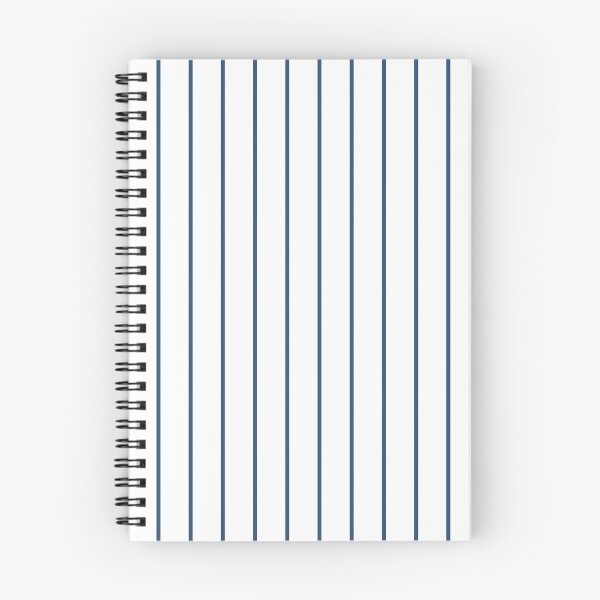 Item preview, Pinstriped White And Denim Pattern designed and sold by pattern-archive.