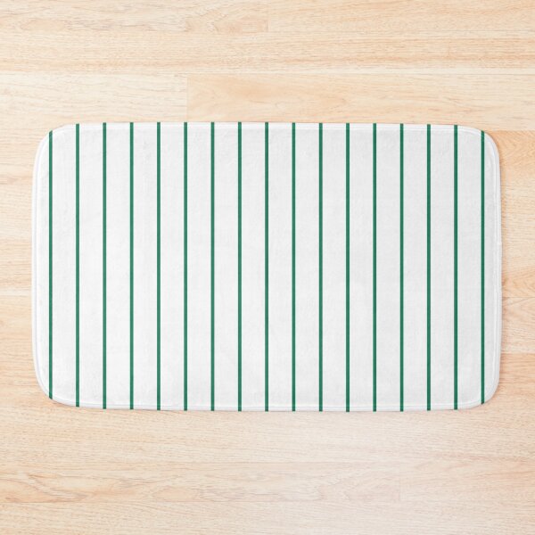 Item preview, Pinstriped White And Green Pattern designed and sold by pattern-archive.