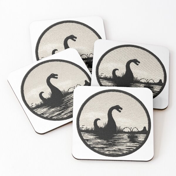 Item preview, Loch Ness monster merit badge designed and sold by MendaciousMina.