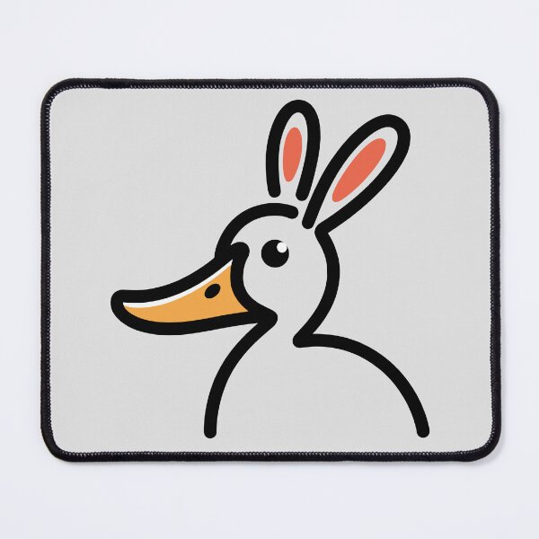 Item preview, Minimalist Duck or Rabbit Illusion Design - Simple Line Art Graphic designed and sold by ArthousePromos.