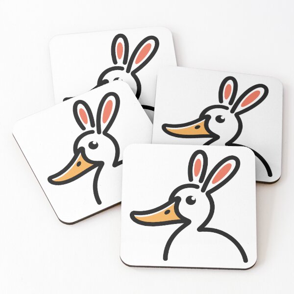 Item preview, Minimalist Duck or Rabbit Illusion Design - Simple Line Art Graphic designed and sold by ArthousePromos.