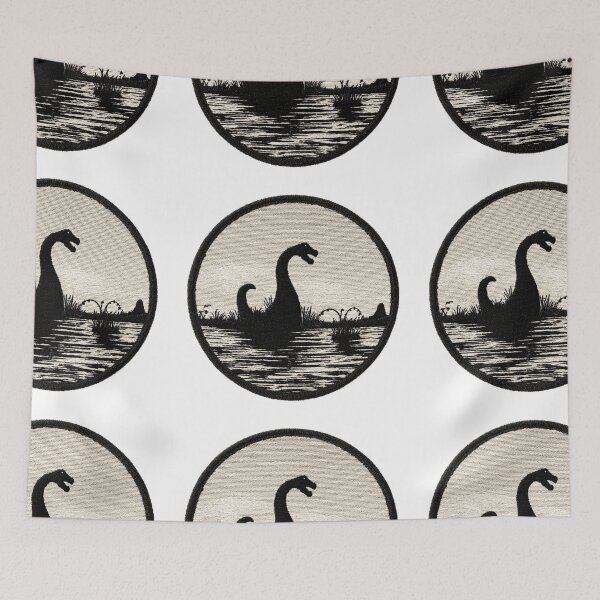 Item preview, Loch Ness monster merit badge designed and sold by MendaciousMina.
