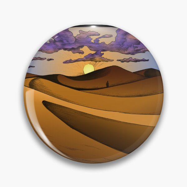 Item preview, Sahara desert sunset designed and sold by UdertakerSHOP.