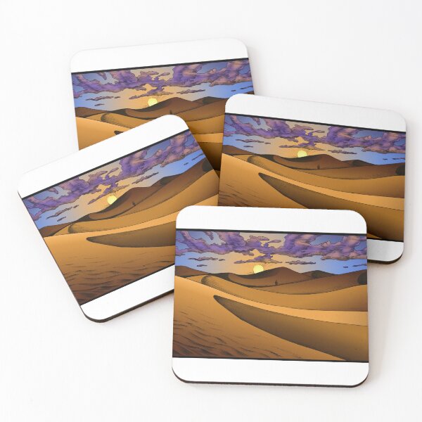 Item preview, Sahara desert sunset designed and sold by UdertakerSHOP.