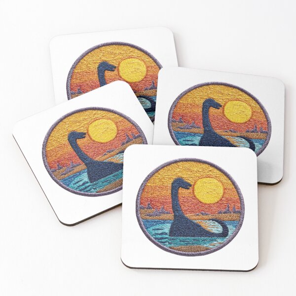 Item preview, Loch Ness monster merit badge designed and sold by MendaciousMina.