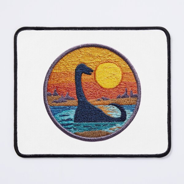 Item preview, Loch Ness monster merit badge designed and sold by MendaciousMina.