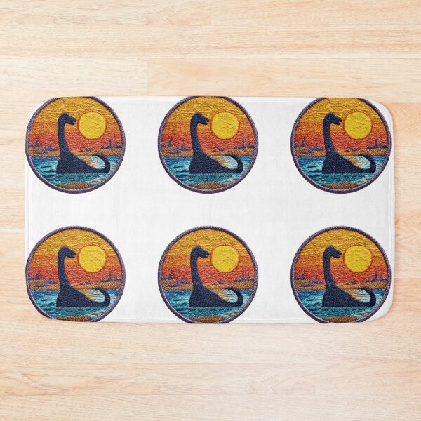 Item preview, Loch Ness monster merit badge designed and sold by MendaciousMina.