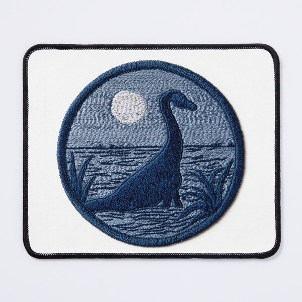 Item preview, Loch Ness monster merit badge designed and sold by MendaciousMina.