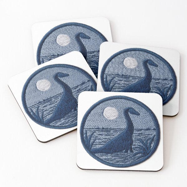 Item preview, Loch Ness monster merit badge designed and sold by MendaciousMina.