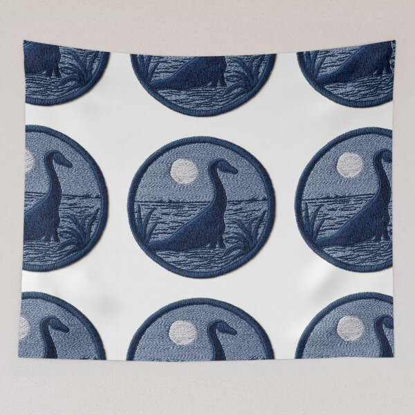 Item preview, Loch Ness monster merit badge designed and sold by MendaciousMina.