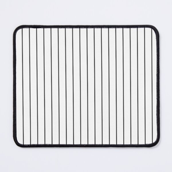 Item preview, Pinstriped White And Gray Pattern designed and sold by pattern-archive.
