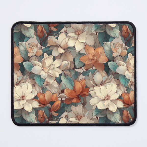 Item preview, Radiant Gardenias Print - Flower Bouquet Pattern - Wedding Gift Ideas designed and sold by RoyalStarsPatts.
