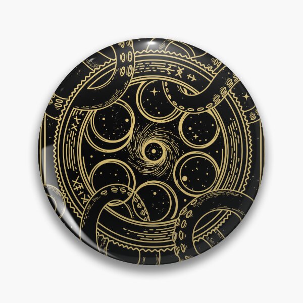 Item preview, Cosmic Kraken & Gears Vintage Illustration designed and sold by BRU Design.