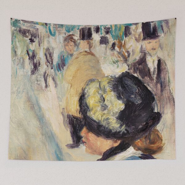 Item preview, La Place Pigalle Etude by Pierre-Auguste Renoir: Paris street scene poster designed and sold by artofuniverse.