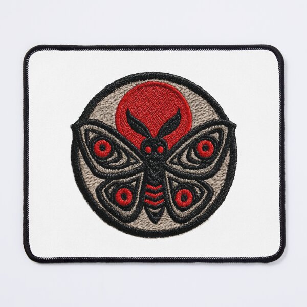 Item preview, Mothman merit badge designed and sold by MendaciousMina.