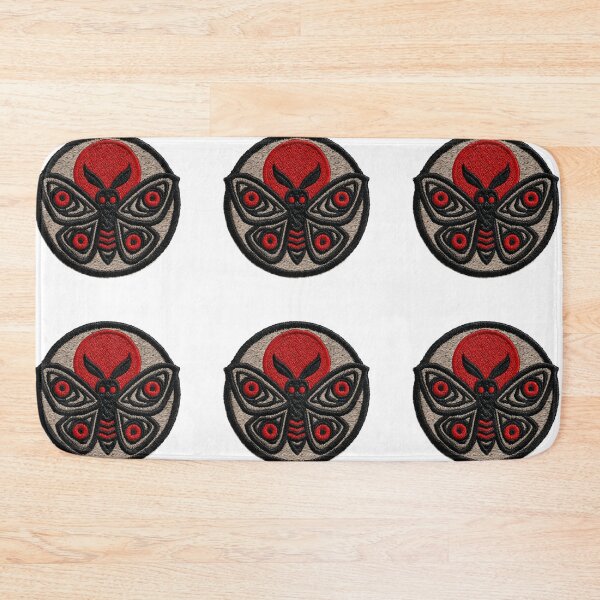 Item preview, Mothman merit badge designed and sold by MendaciousMina.
