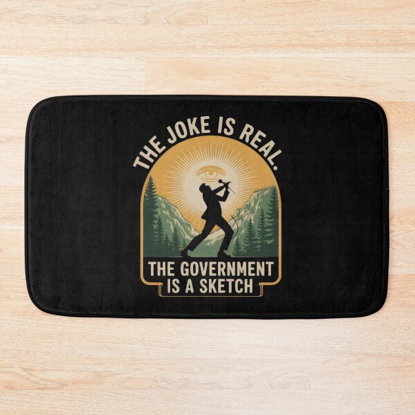 Item preview, Government Is A Sketch Political Satire Vintage Poster designed and sold by SplashTastic.