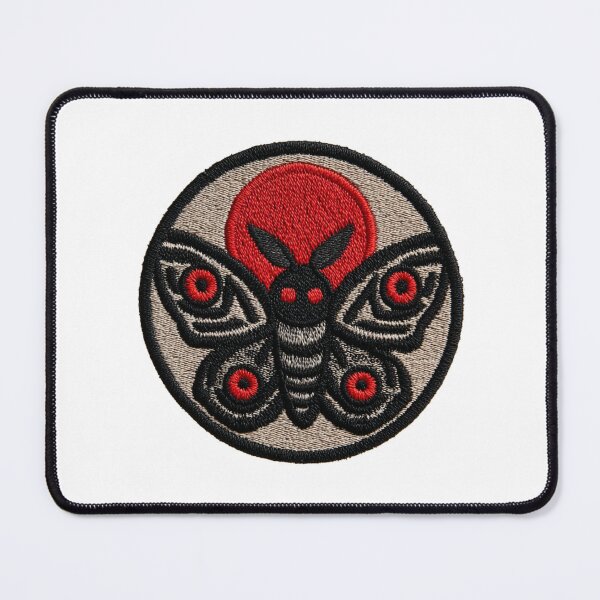 Item preview, Mothman merit badge designed and sold by MendaciousMina.
