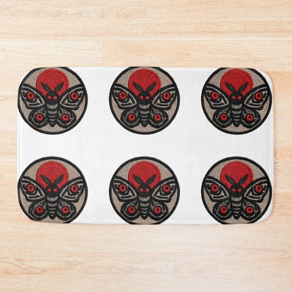 Item preview, Mothman merit badge designed and sold by MendaciousMina.