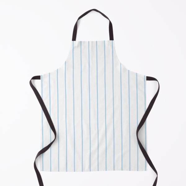 Item preview, Pinstriped White And Ice Blue Pattern designed and sold by pattern-archive.