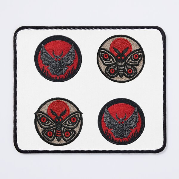 Item preview, Mini Mothman merit badges sticker pack designed and sold by MendaciousMina.
