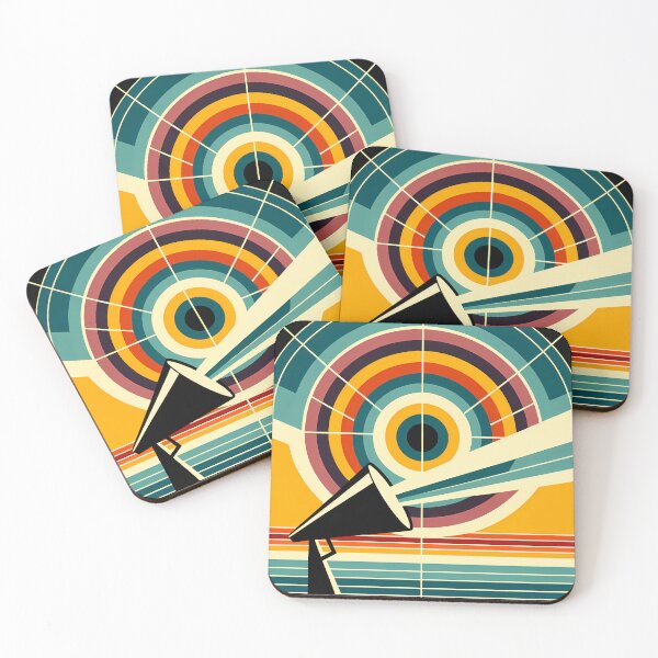 Item preview, Geometric Megaphone Sunburst designed and sold by InkSmithery.